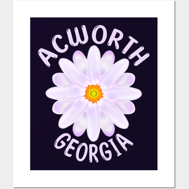 Acworth Georgia Wall Art by MoMido